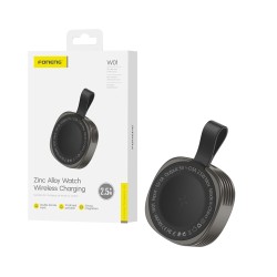 Carregador sem fio Magnético Foneng W01 em Liga de Zinc para Apple iWatch 2.5W Genmetal